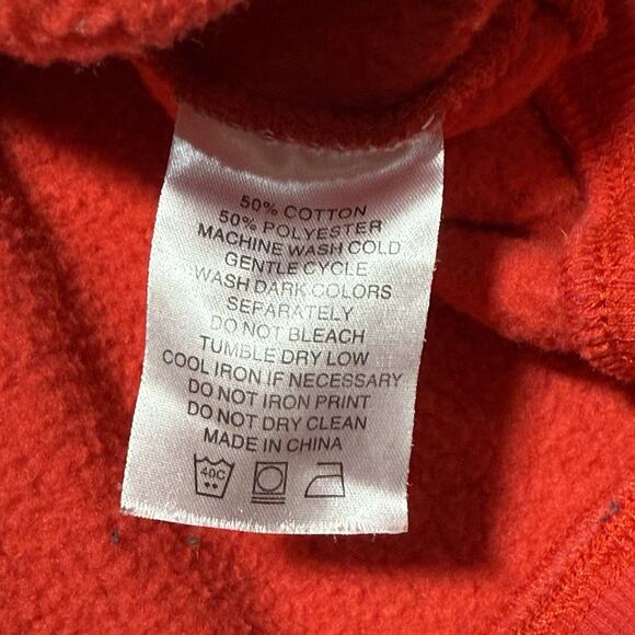 Axe & Sledge Hoodie Mens Size XL Red Hard Working Mxther Fxcker Pullover Logo - Picture 5 of 8